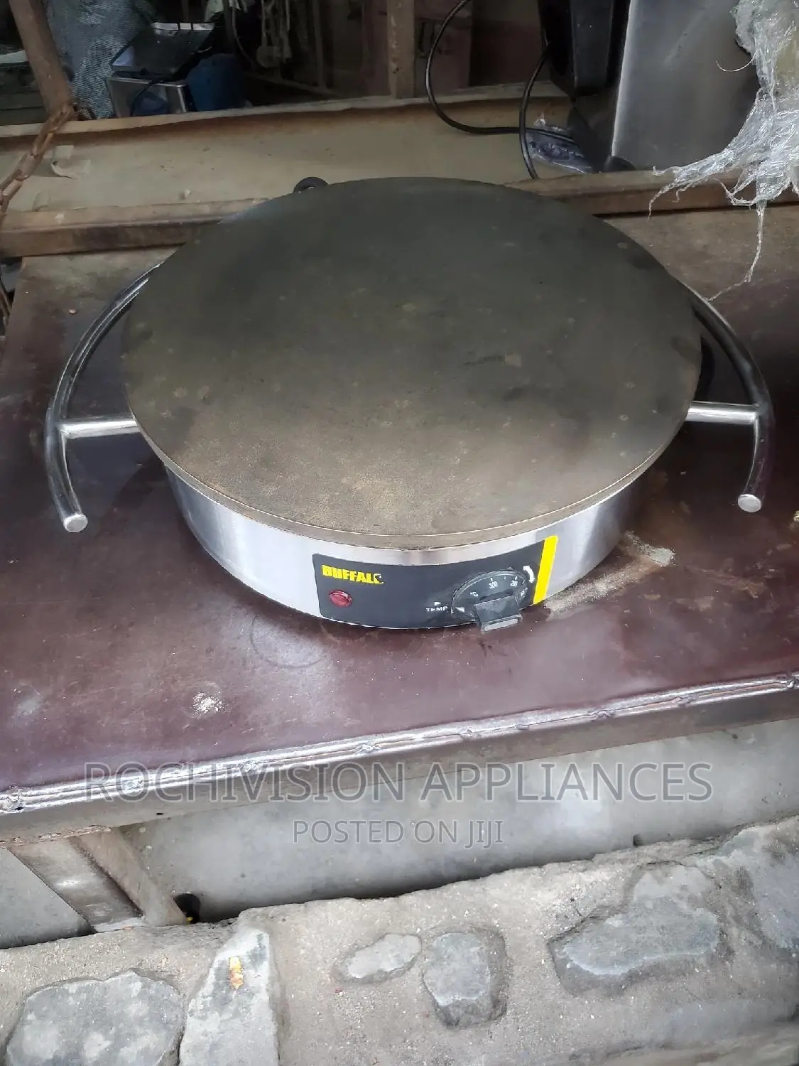 Buffalo Crepe Maker Buffalo Industrial Hot Plate Heavy-Duty
