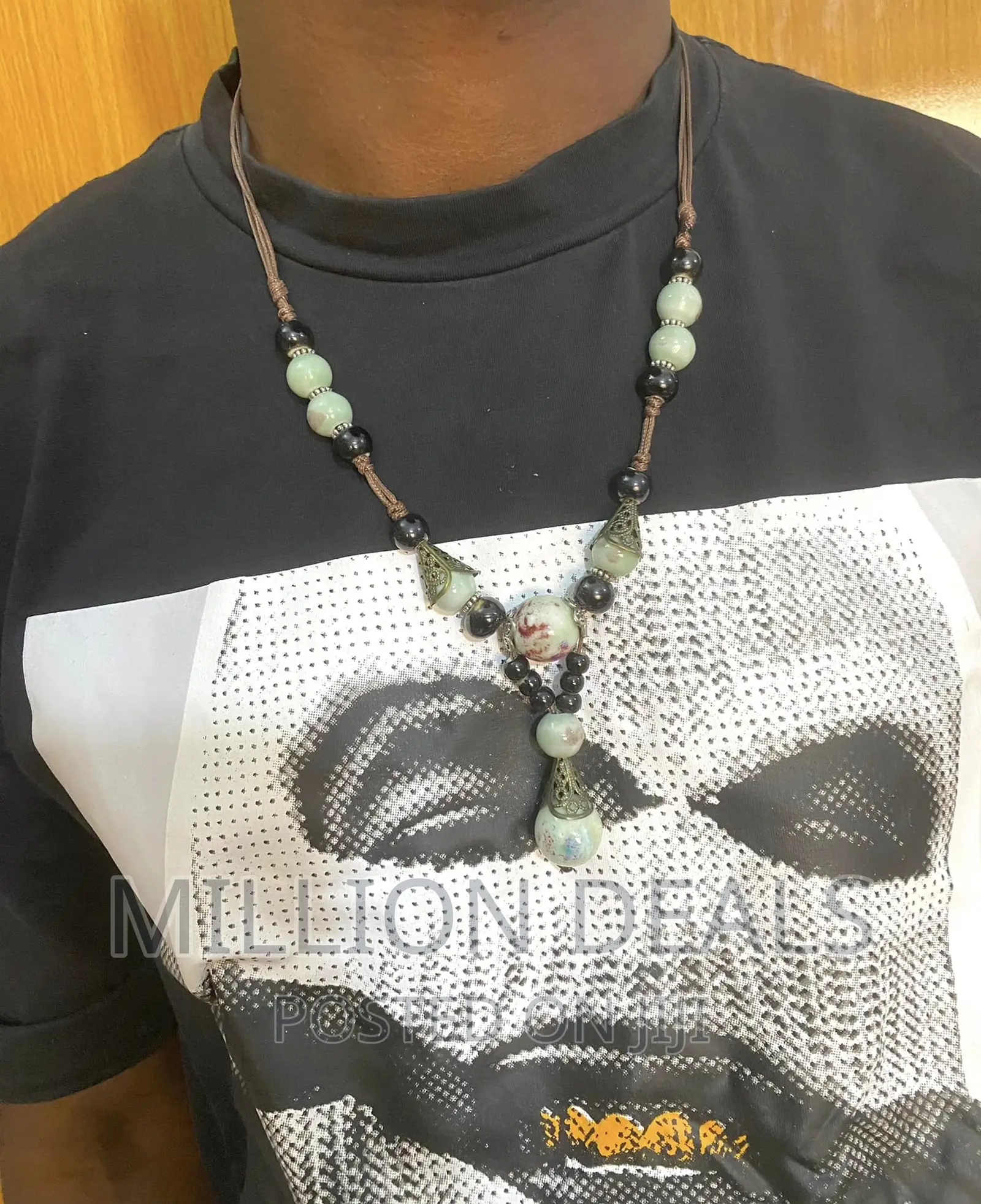 Stylish Ski Men's Pattern Neckpiece