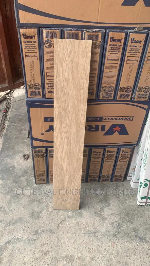 15*90 Wood Finish Floor Tiles