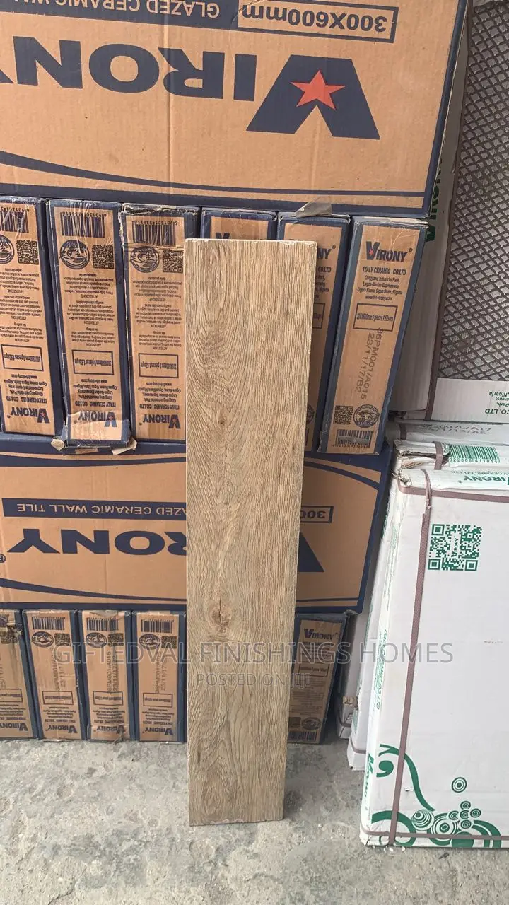 15*90 Wood Finish Floor Tiles