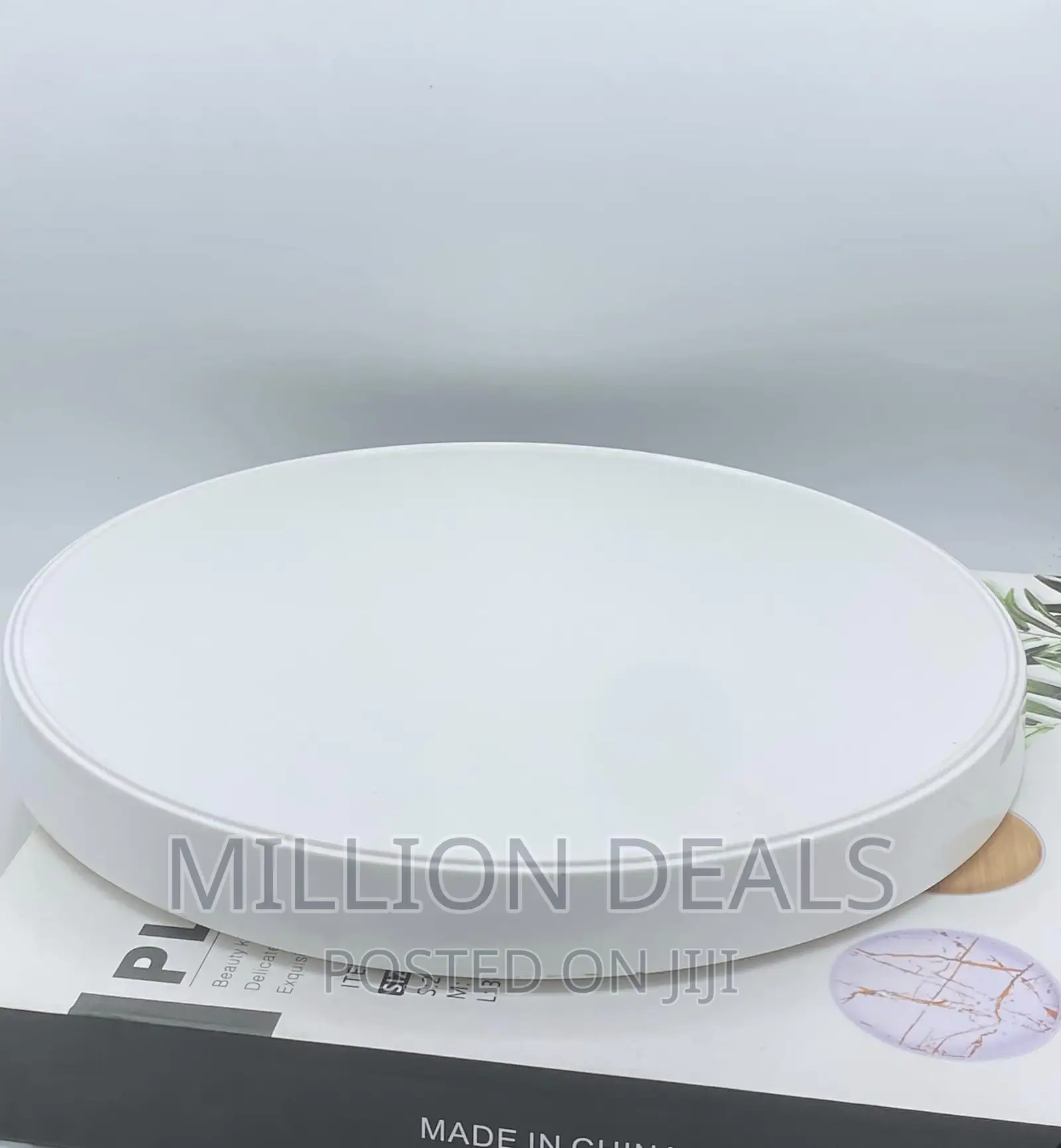 3in1 Luxe Exquisite Round Food/Fruit Tray