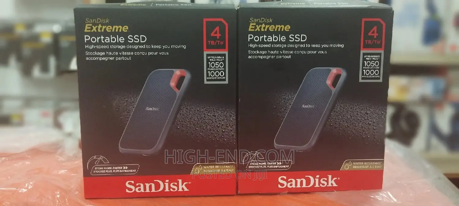 Sandisk Extreme Pro 4tb Portable SSD 1050mbps