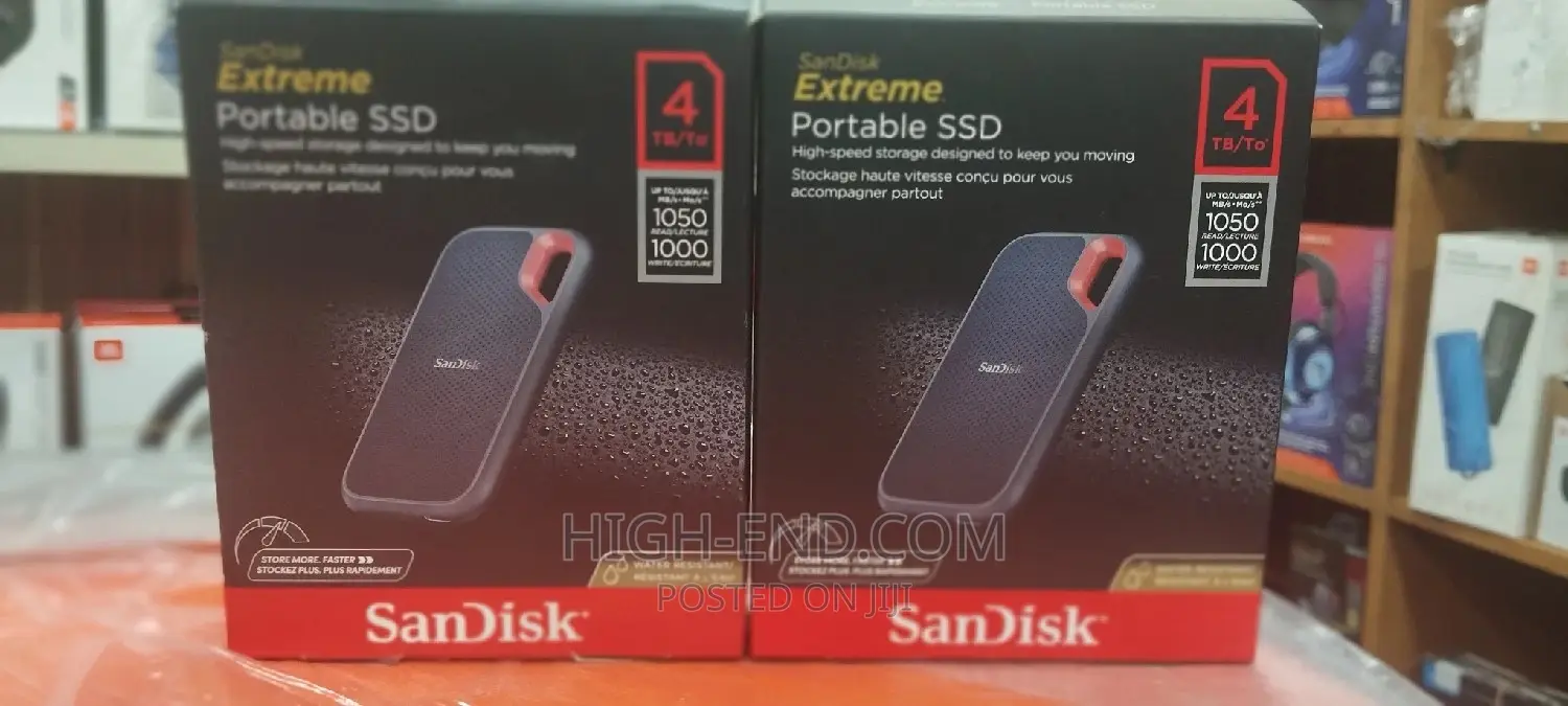 Sandisk Extreme Pro 4tb Portable SSD 1050mbps
