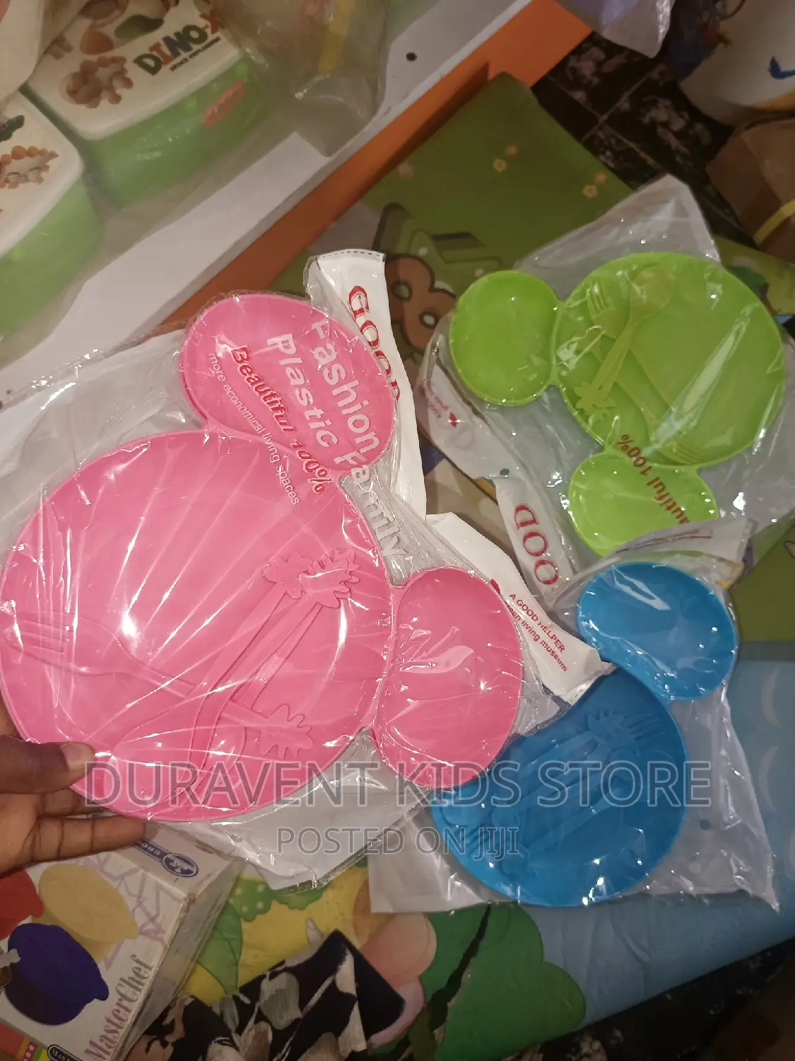 Mickey Mouse Plate With Curtleries/ Dozen Price