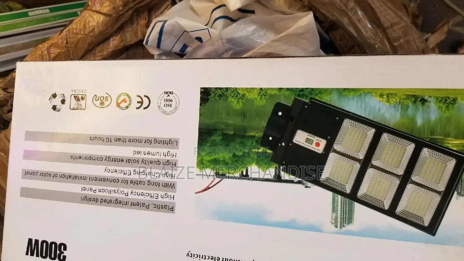 300w Solar Street Light