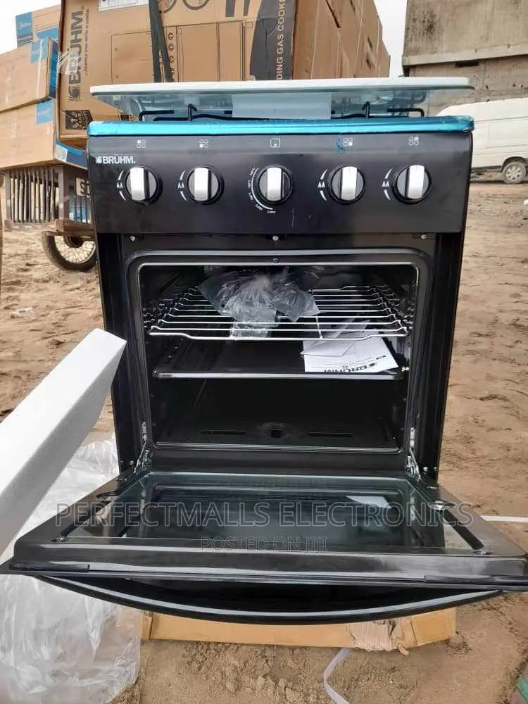 50*50 Bruhm 4 Burner Freestanding Cooker With Oven