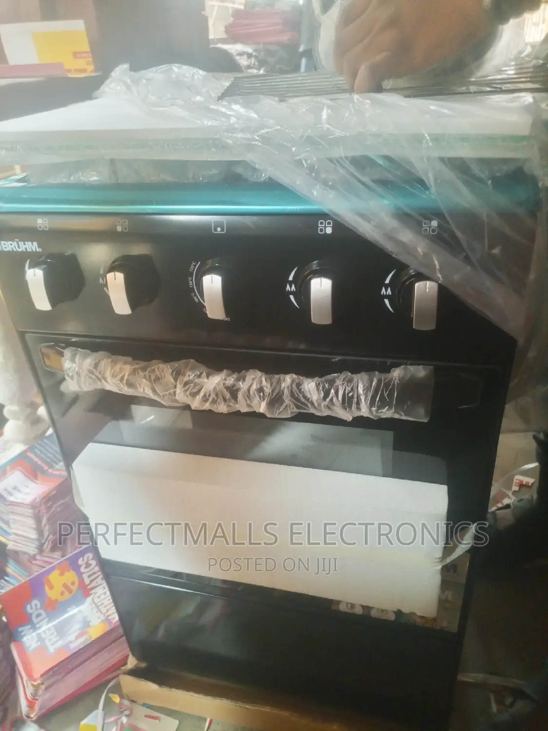 50*50 Bruhm 4 Burner Freestanding Cooker With Oven