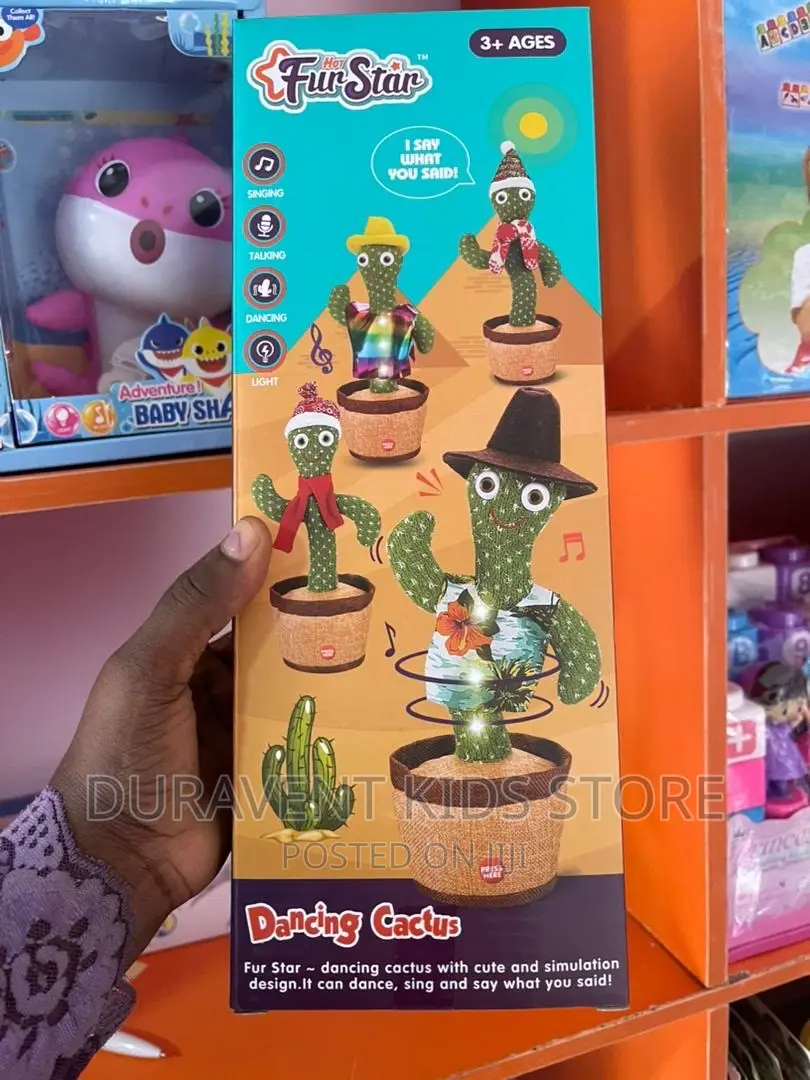 Dancing Cactus Plush Toy
