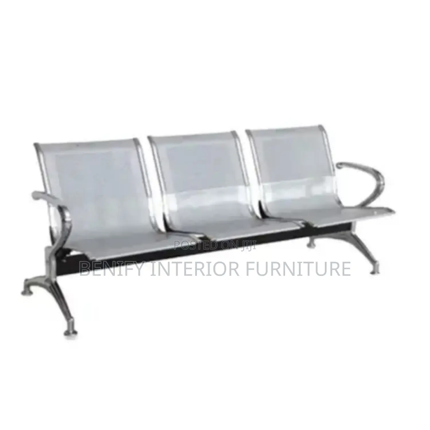 3 in 1 Metal Visitors | Airport Chair