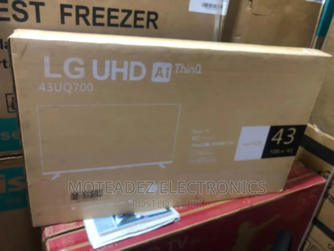 Lg 43" Uhd Frameless Smart Led Tv (43uq700) 2yr Wranty