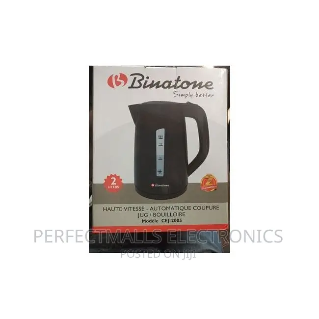 2 Litres (CEJ-2005) Electric Jug - Black