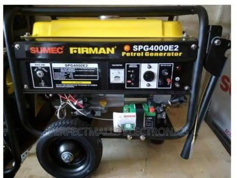 Sumec Firman 3.0kva Key Start Generator - Spg4000e2