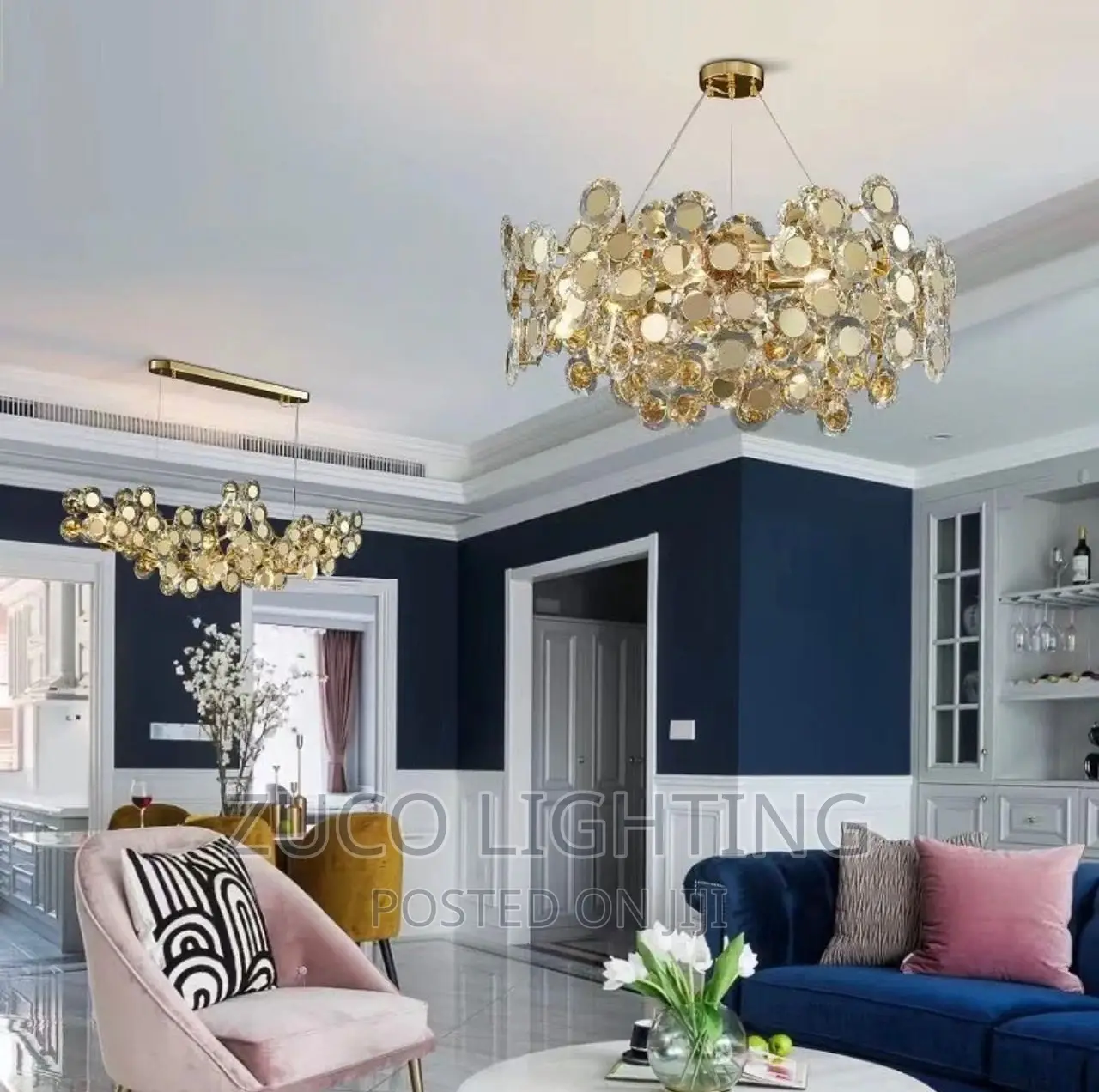 Modern Luxury Crystal LED Chandelier