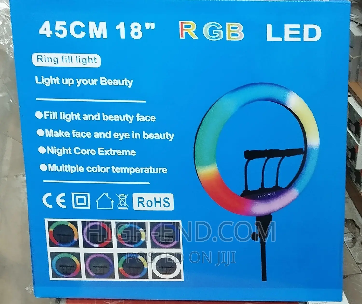 Ring Light 45cm 18" RGB LED