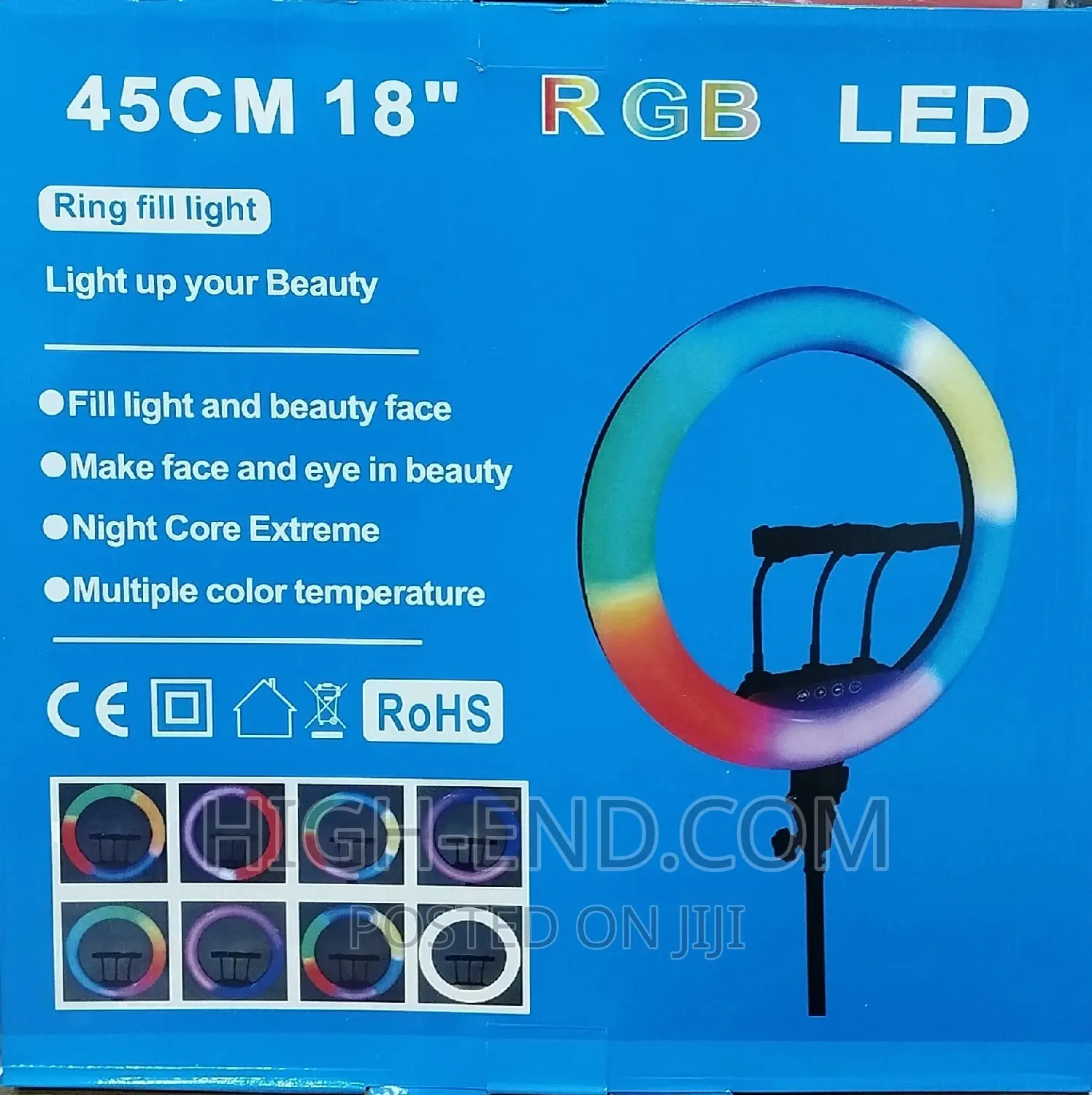 Ring Light 45cm 18" RGB LED