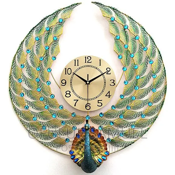 Peacock Executive Wall Clock