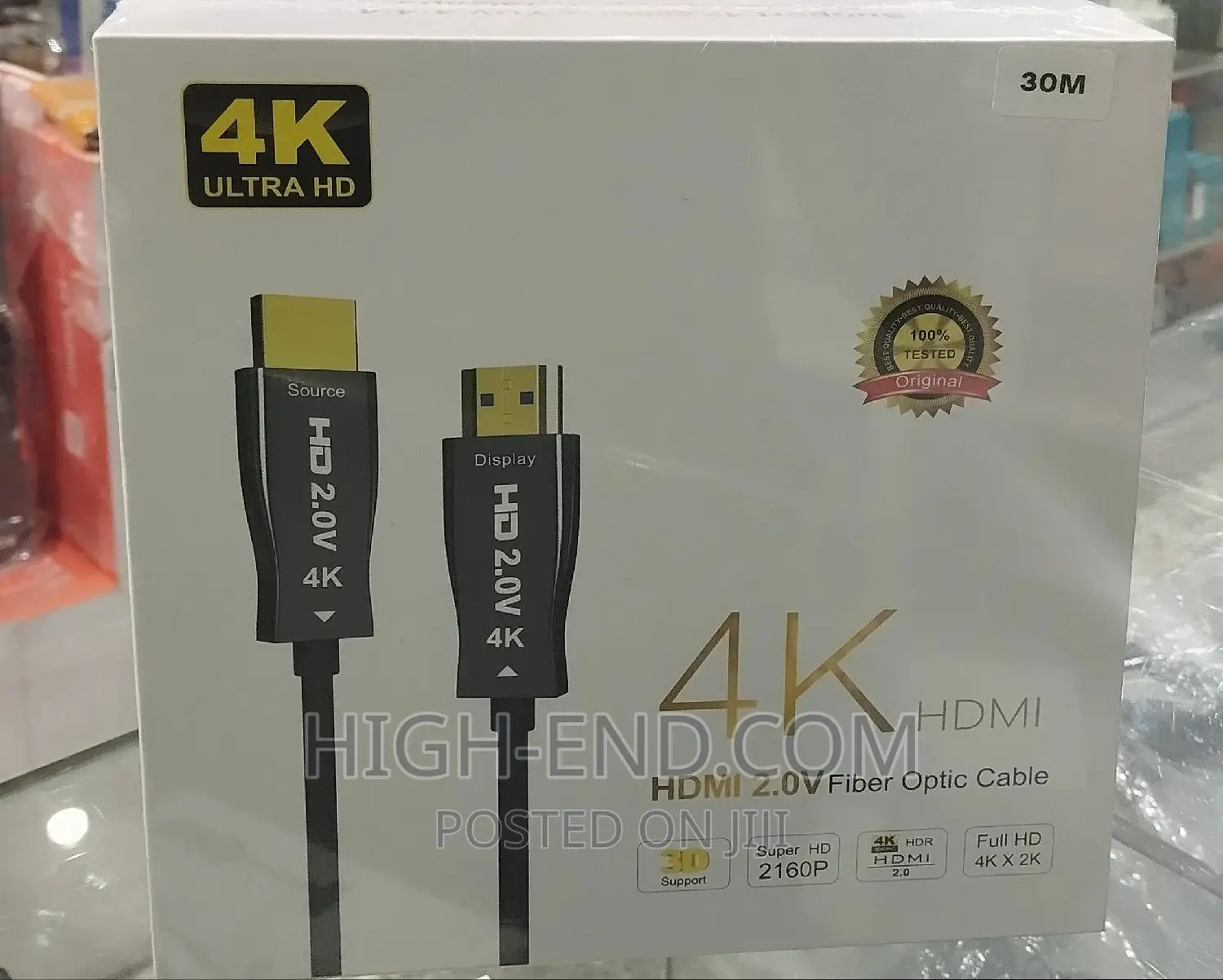 HDMI Cable 2.0V Fibre Optical Cable