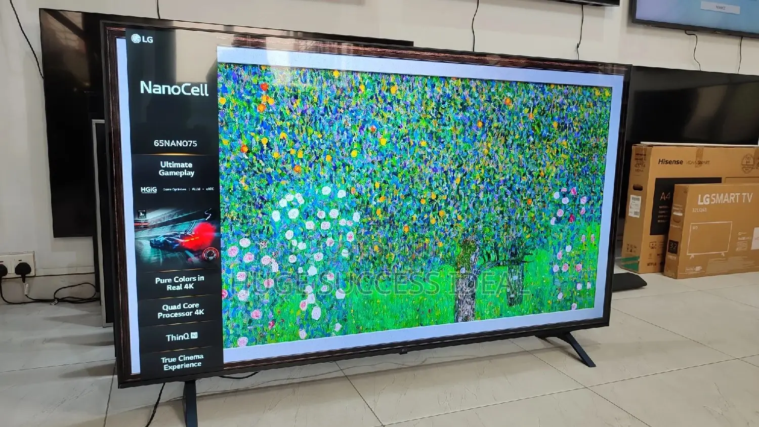 LG 65" Smart Ultra HD HDR LED TV With Google Assistant