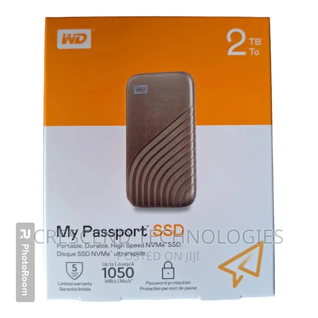2tb Western Digital(Wd) My Passport External SSD