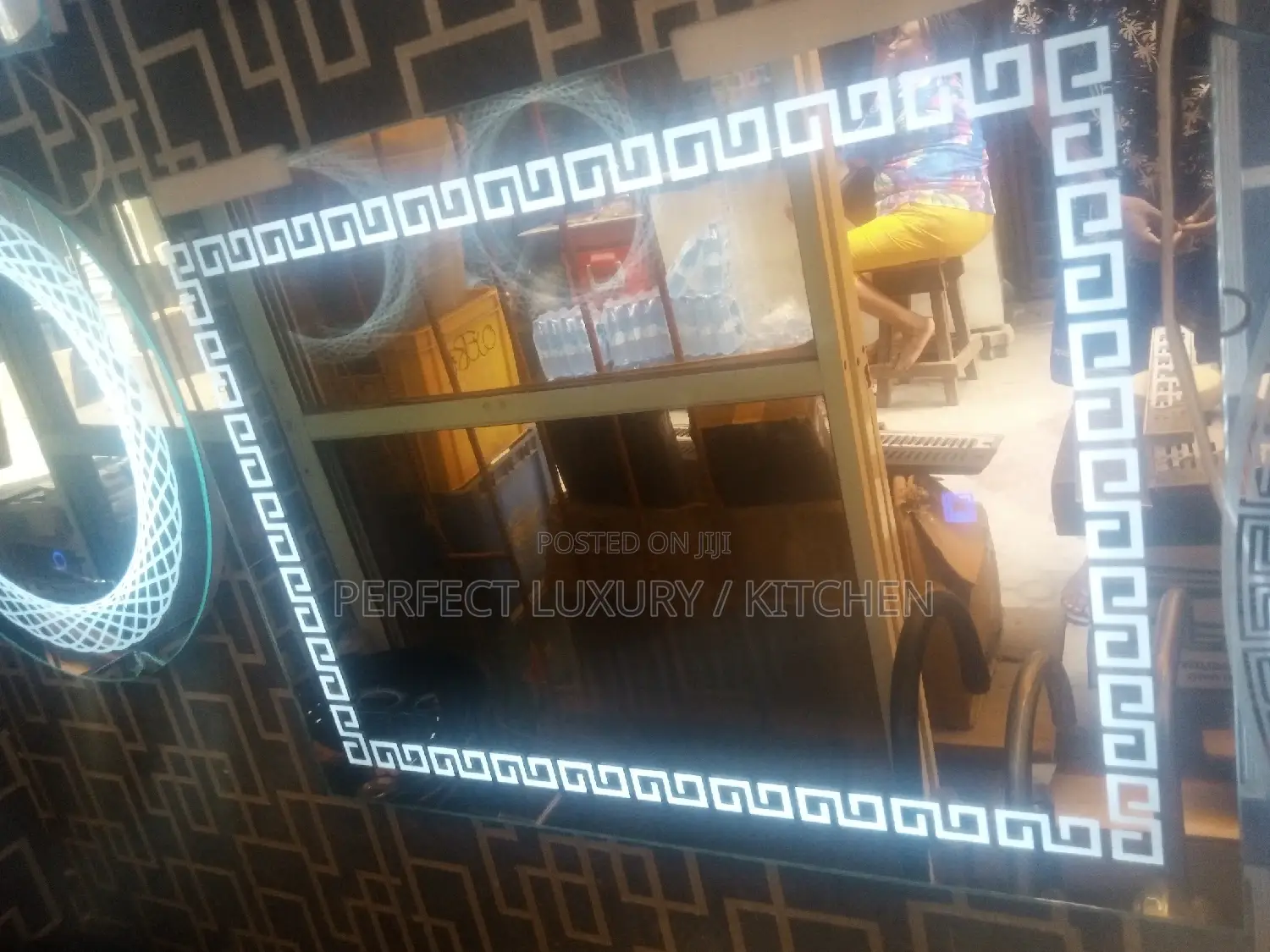 Slide and See Beautiful 80x60 3 Color Led Light Mirrors