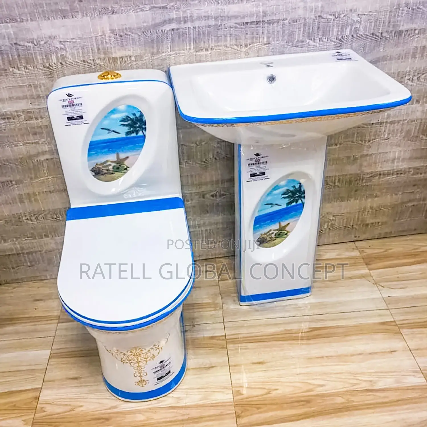 Rockford Edge Executive Toilet (Blue)