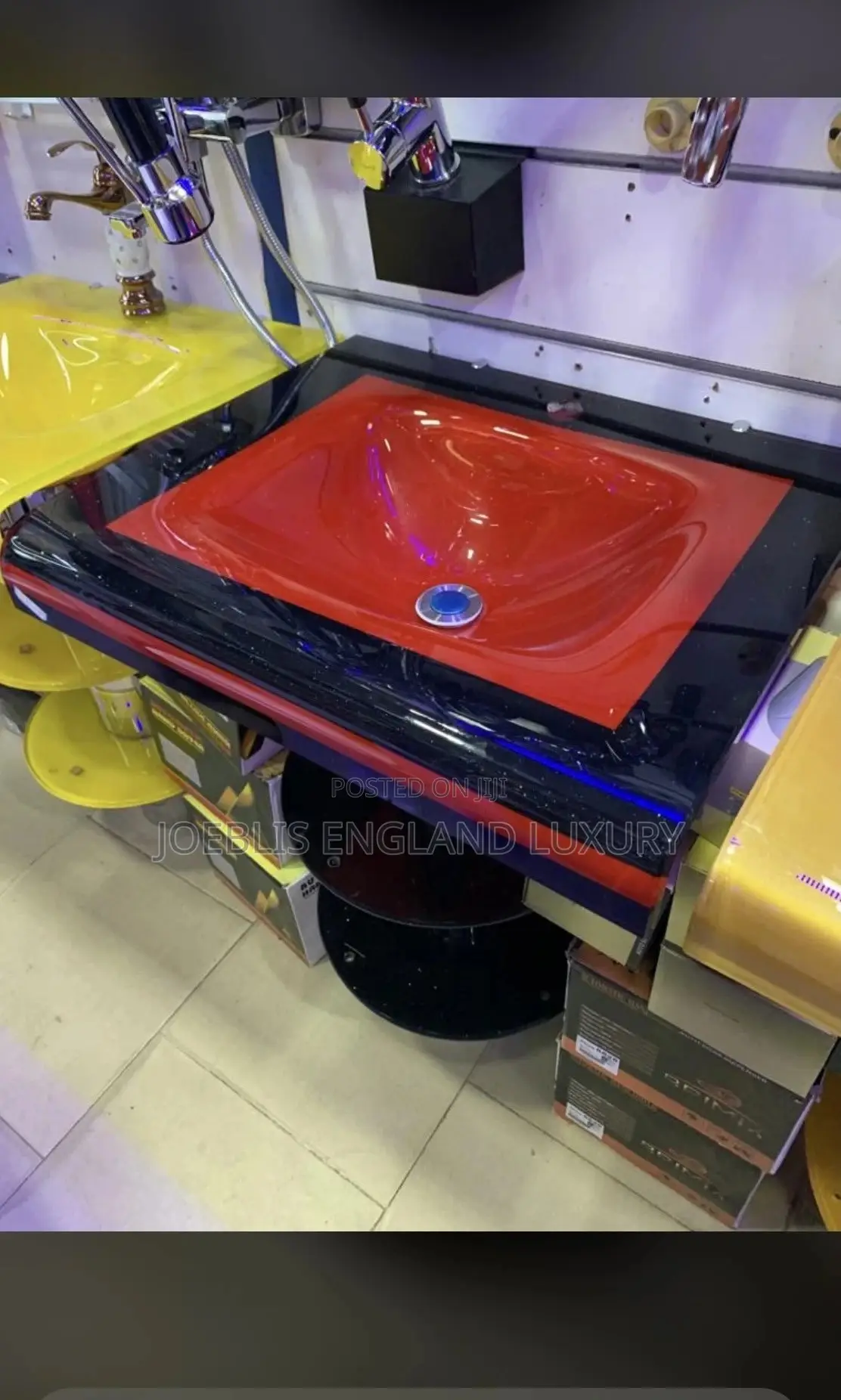 Glass Washing Hand Basin
