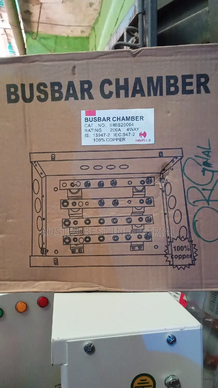Original Busbar Chamber 200A 3ph Pure Copper