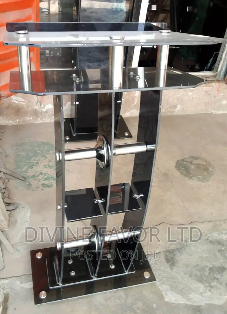 Modern Church Glass Pulpit for Church,Acrolytic Blend