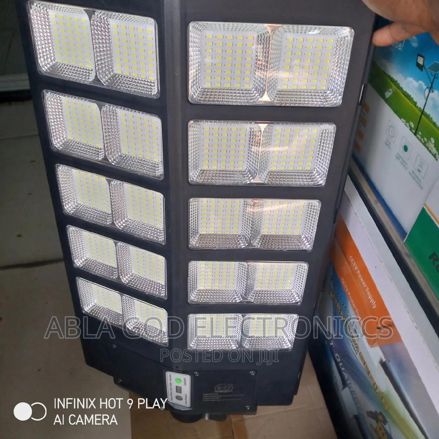 KTJ 3000W Solar Street Light With Motion Detection System