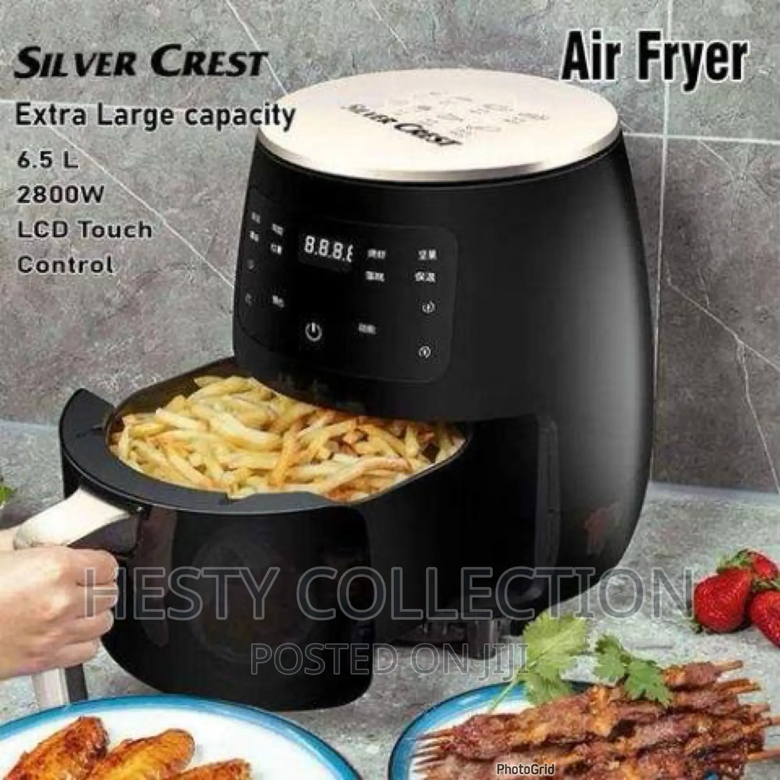 6l 6.5l Extra Large Digital Silvercrest Kenwood Airfryer