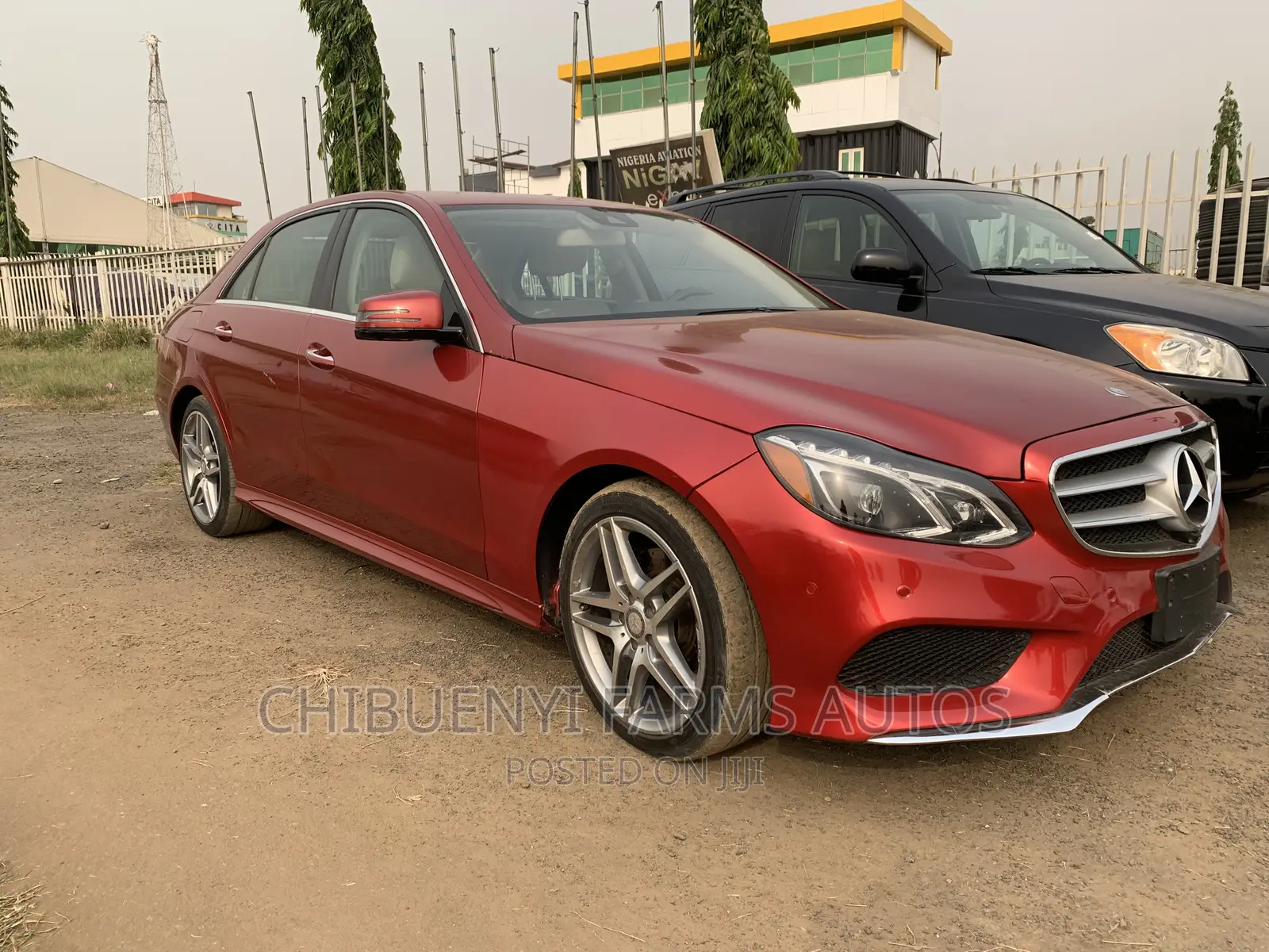 Mercedes-Benz E350 Base 4Matic Sedan AWD (3.5L 6cyl 7A) 2014 Red