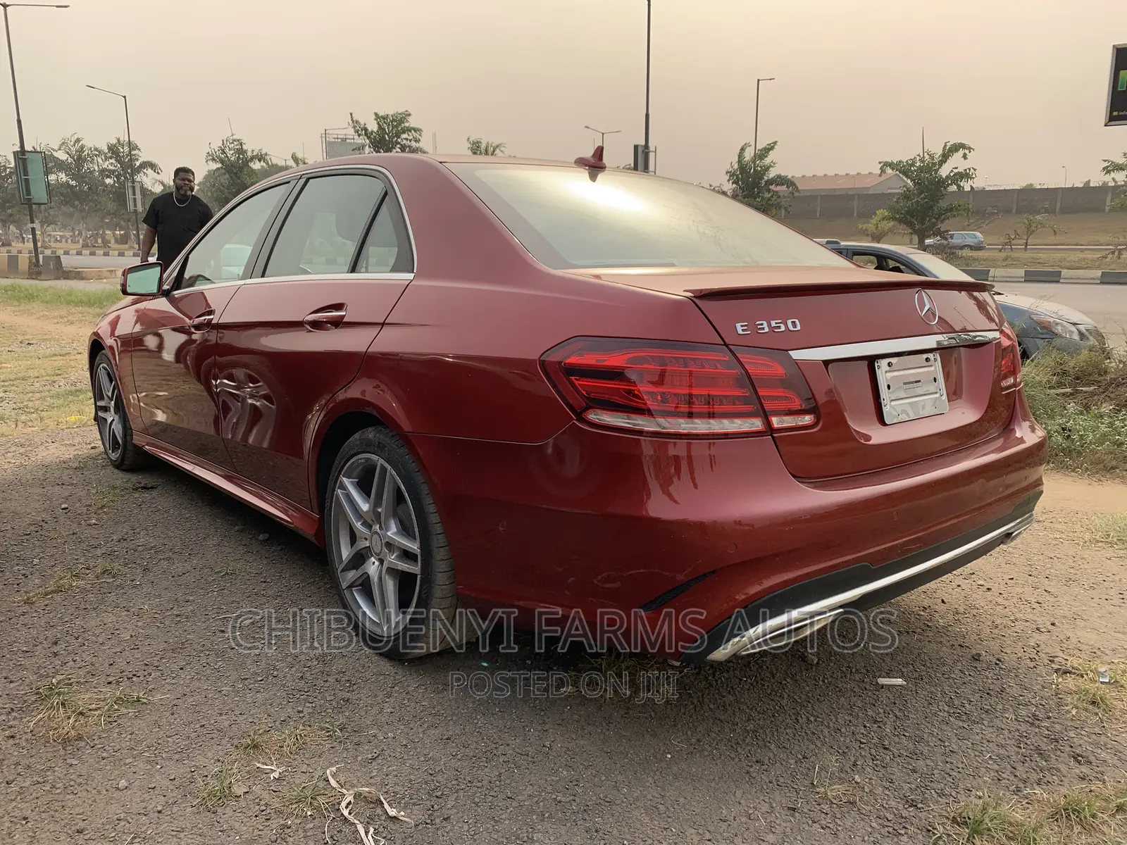 Mercedes-Benz E350 Base 4Matic Sedan AWD (3.5L 6cyl 7A) 2014 Red