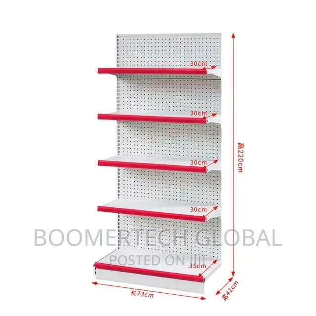 Single Sided Supermarket Shelve Gondola