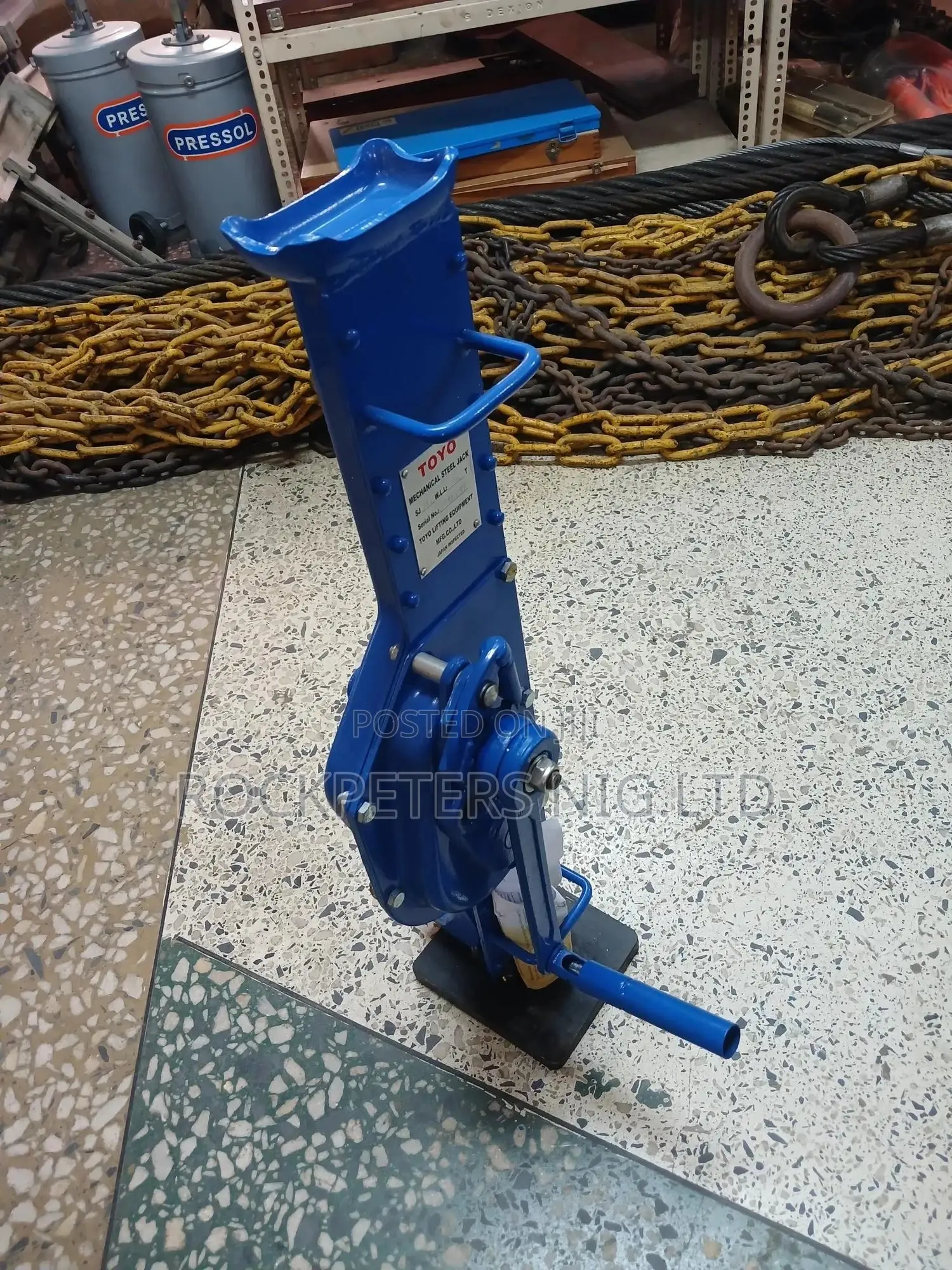 Toyo Sj-05 5ton Mechanical Steel Jack