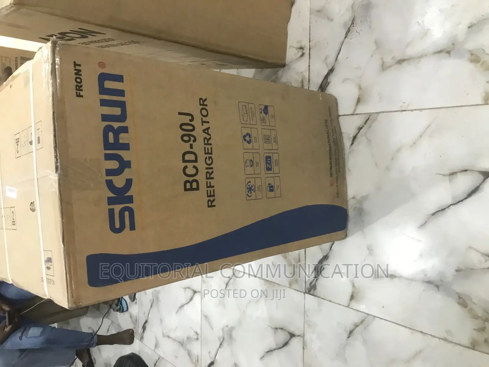 Fast Cooling Skyrun Double Door Ref