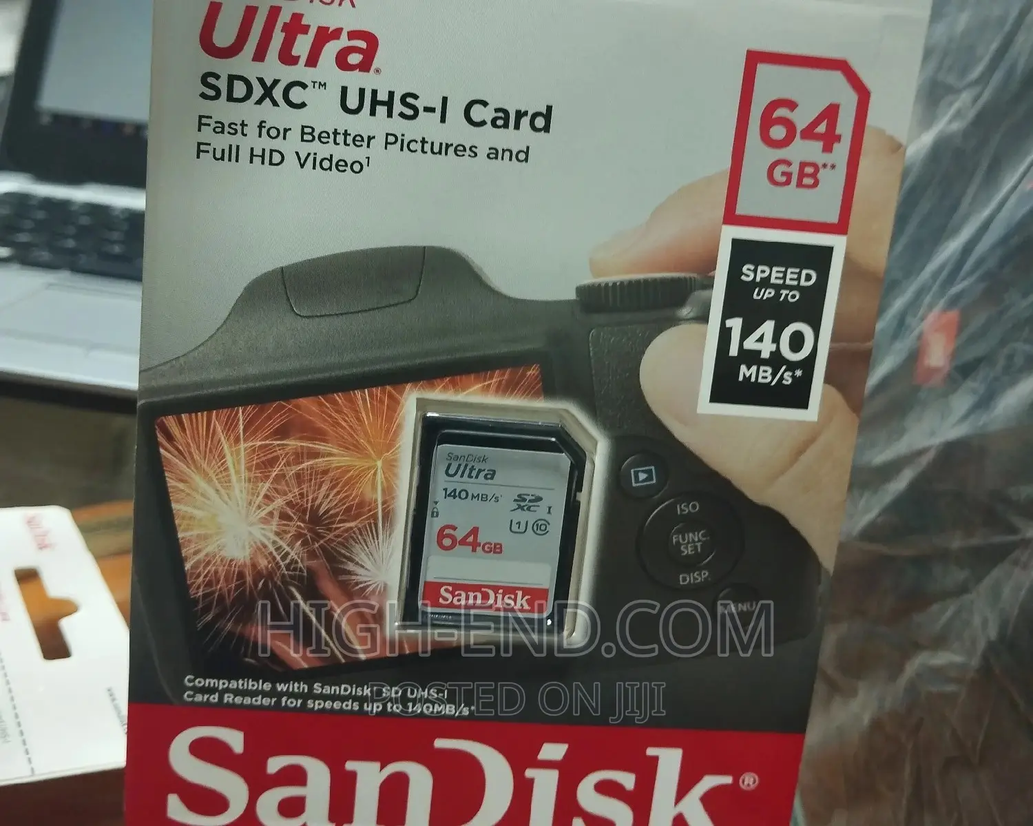 Sandisk Ultra SDXC Card 64gb 140mbps