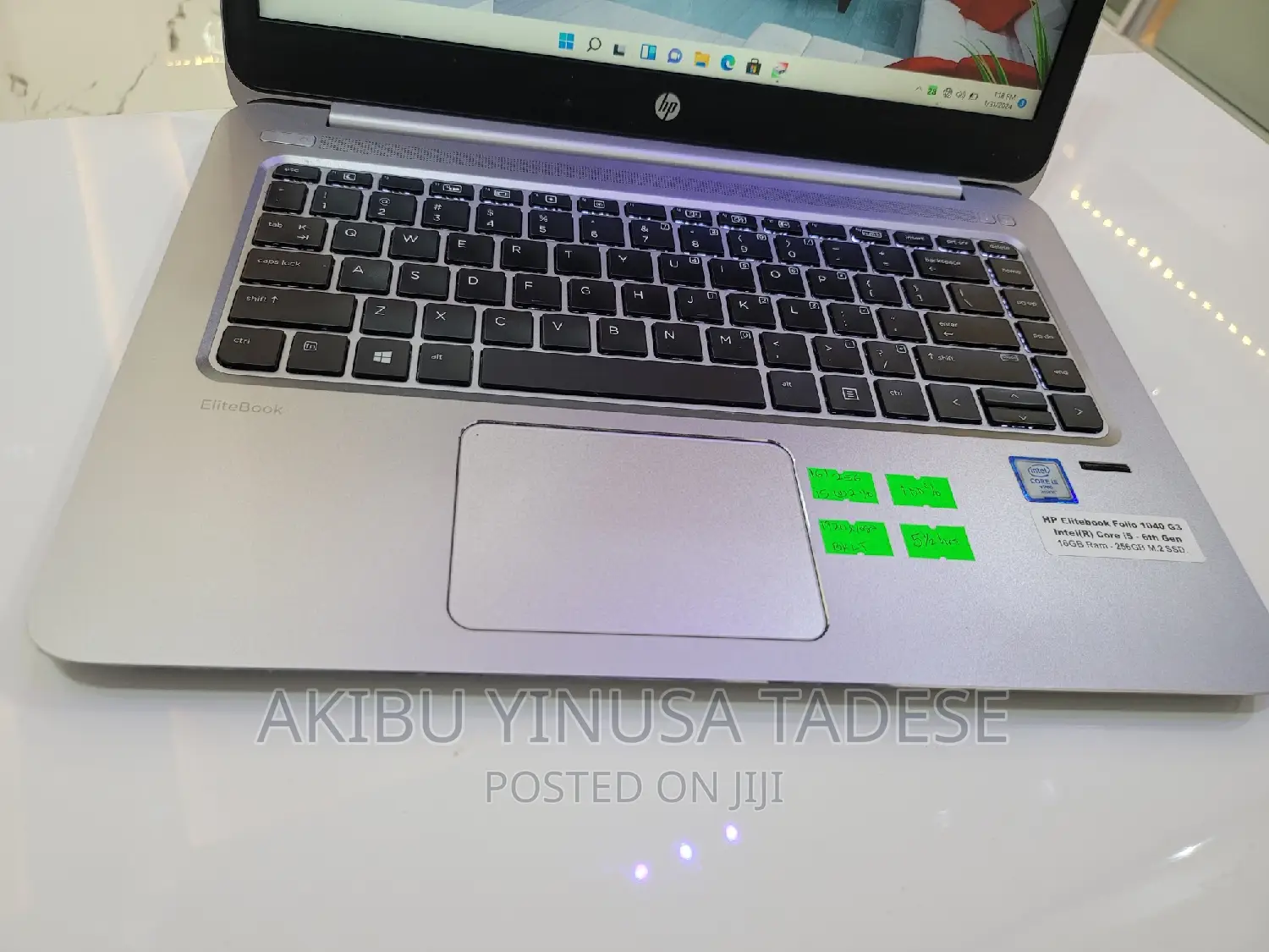 Laptop HP EliteBook 1040 G3 16GB Intel Core I5 SSD 256GB