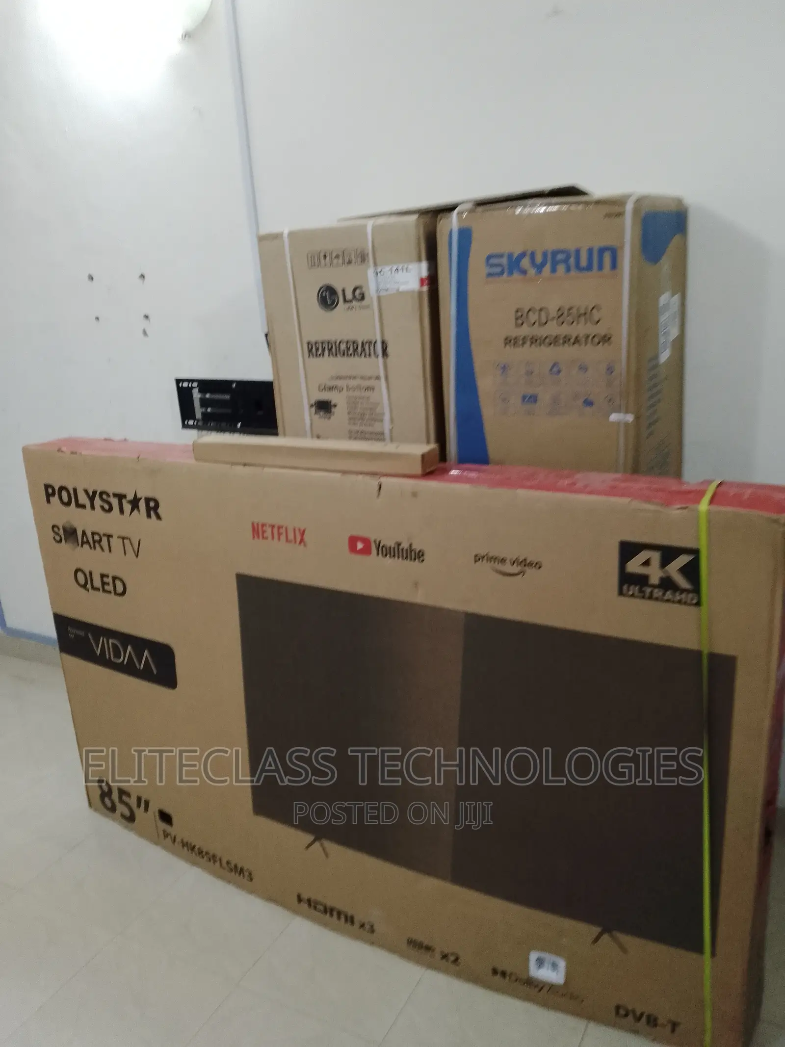Polystar 85” Smart-Led Ultra HD TV