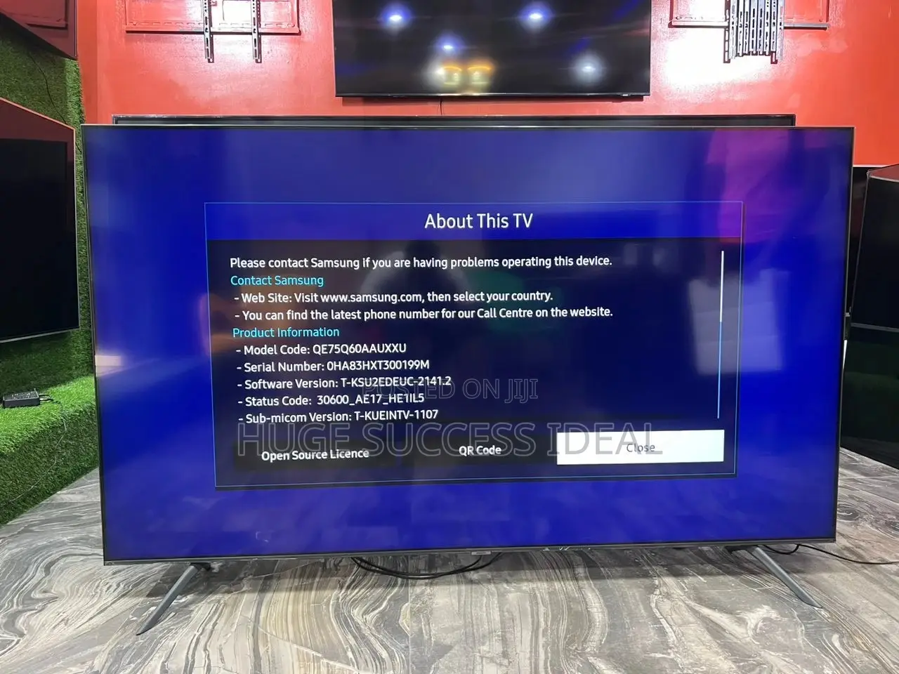SAMSUNG 75" Smart Ultra HD HDR QLED TV With Bixby, Alexa
