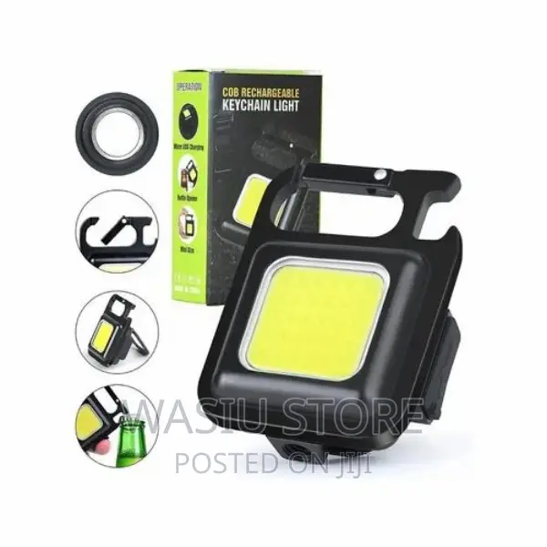 Cob Light Portable Keychain Lamp
