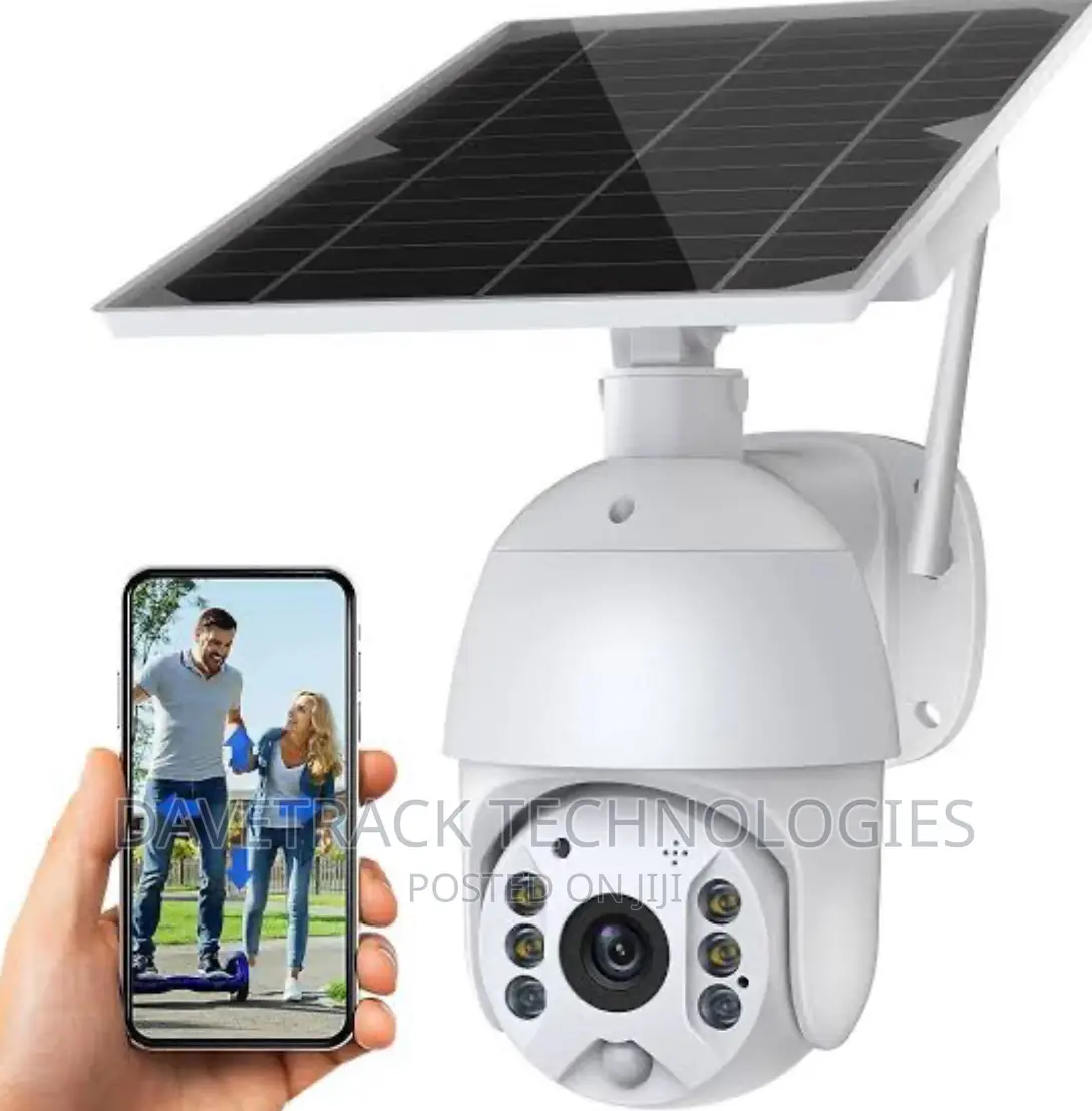Solar PTZ Wifi Camera Motion Detection