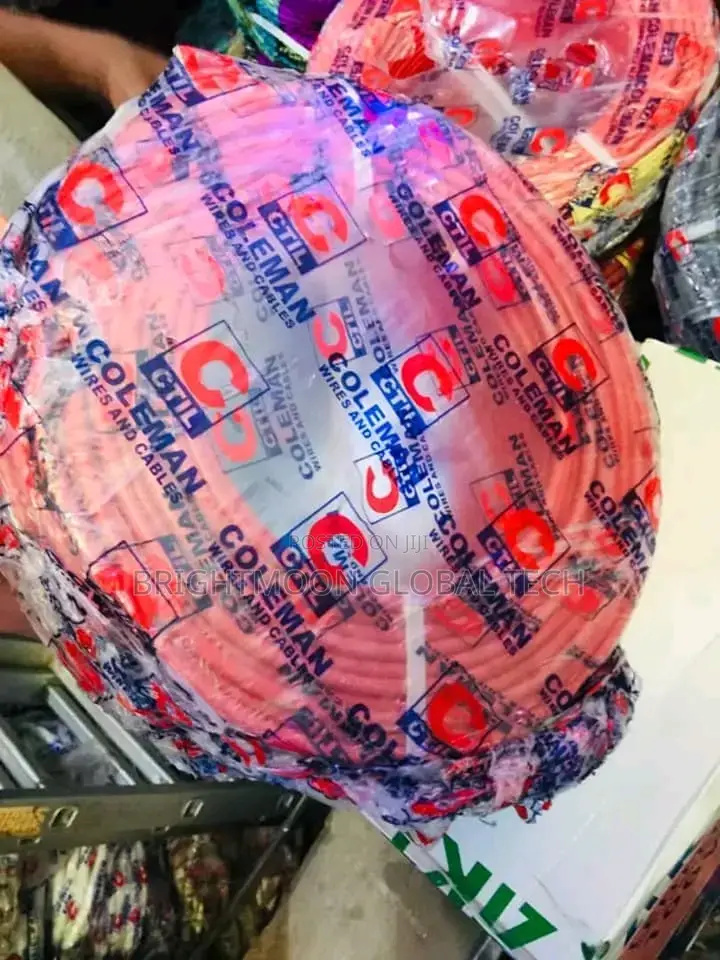 2.5mm Coleman Nigeria Single Wires and Cables PVC