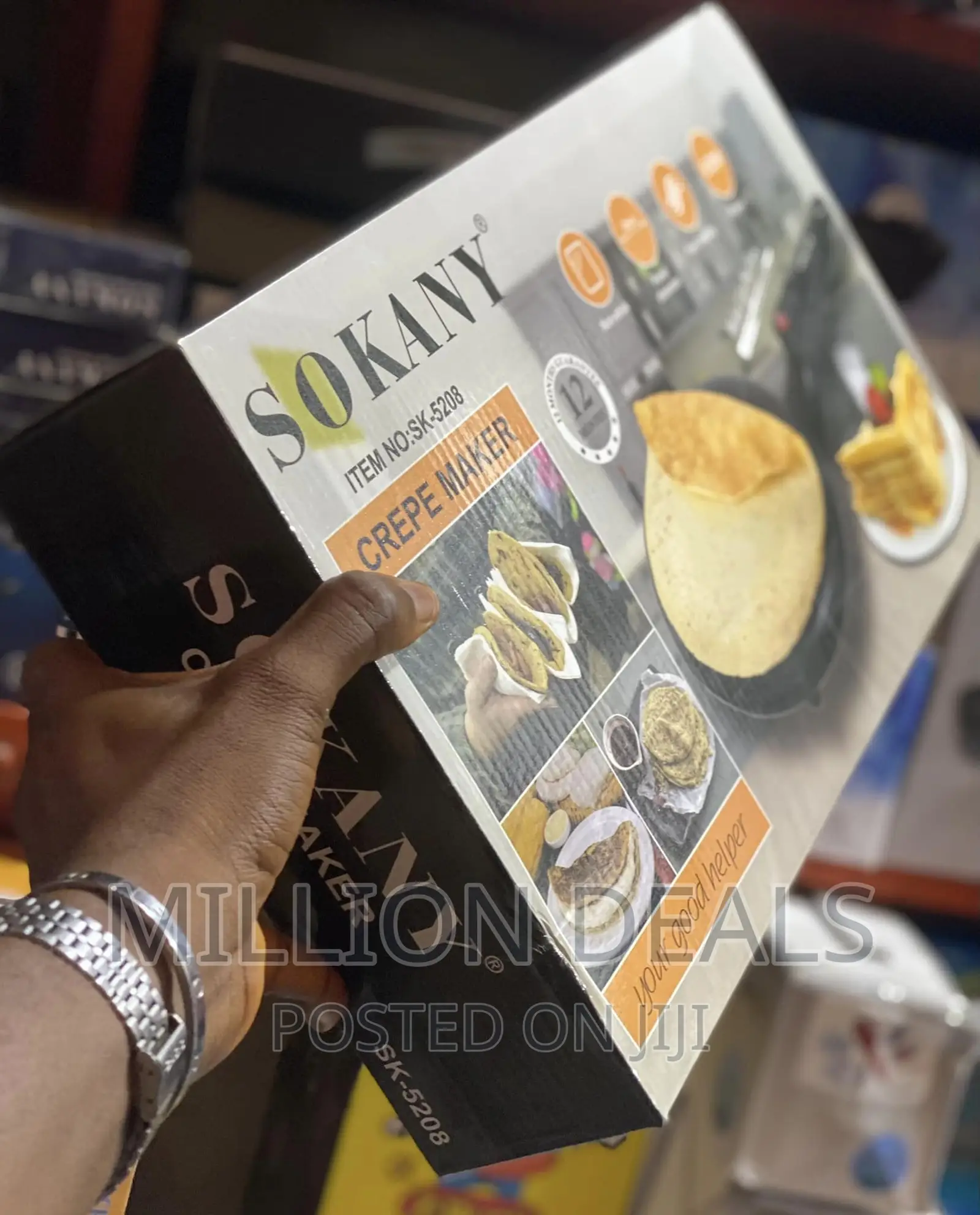 Portable Unique Electric Crepe Maker