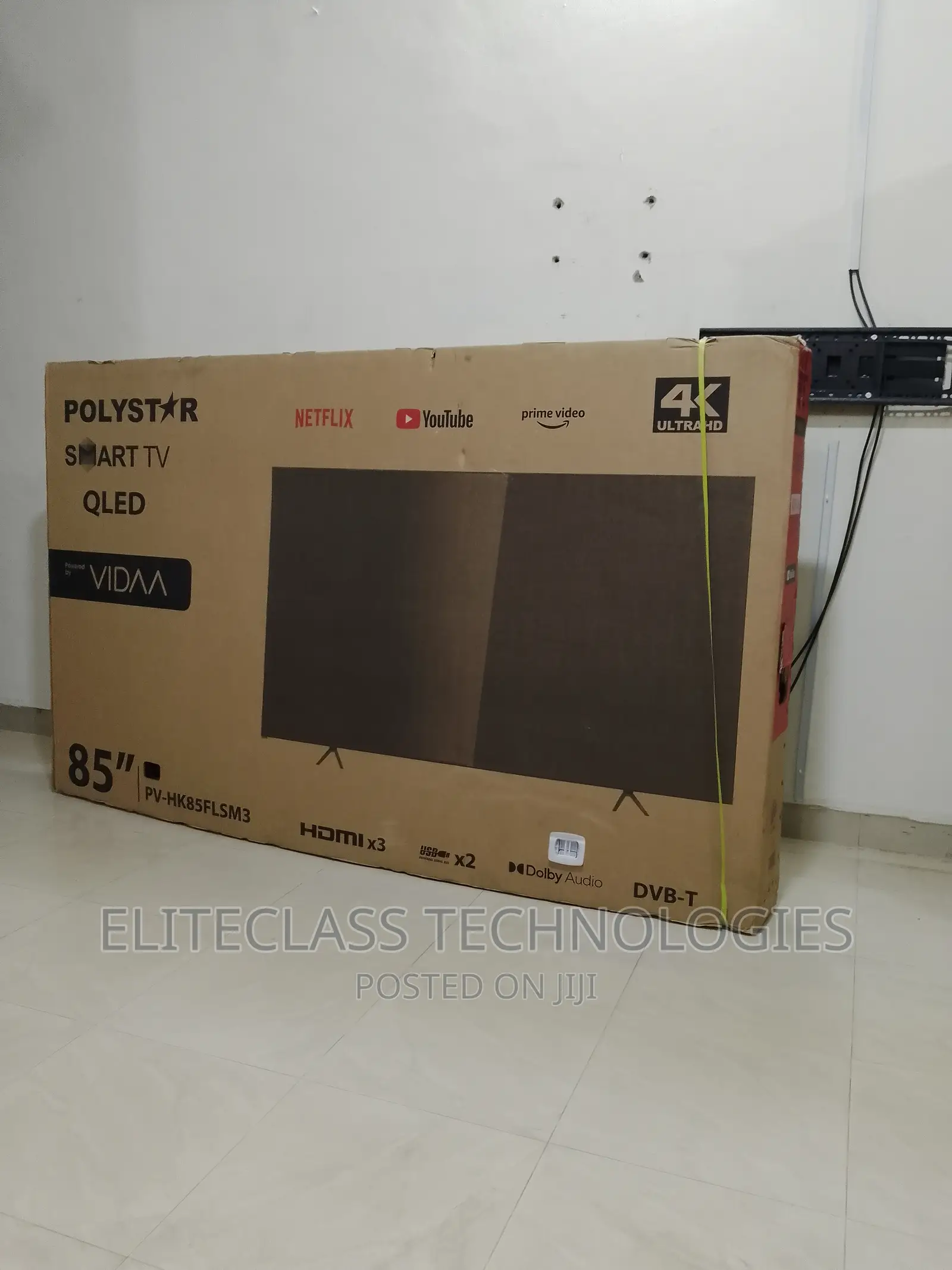 Polystar 85” Smart LED Ultra Hd- TV