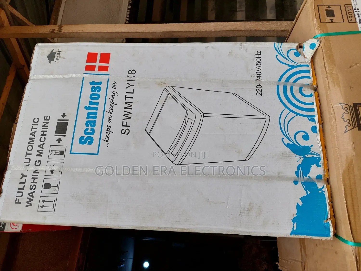 Scanfrost Washing Machine 8kg Top Load