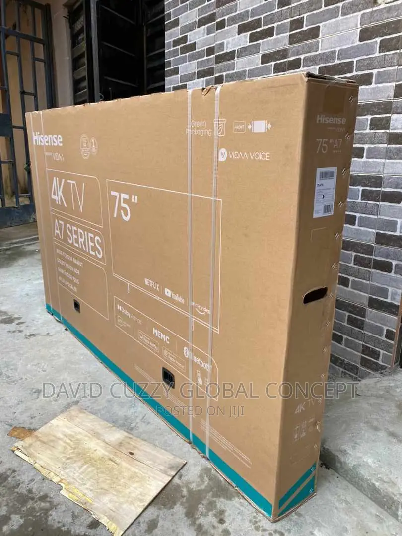 HISENSE 75 Inches Powered by Vidaa