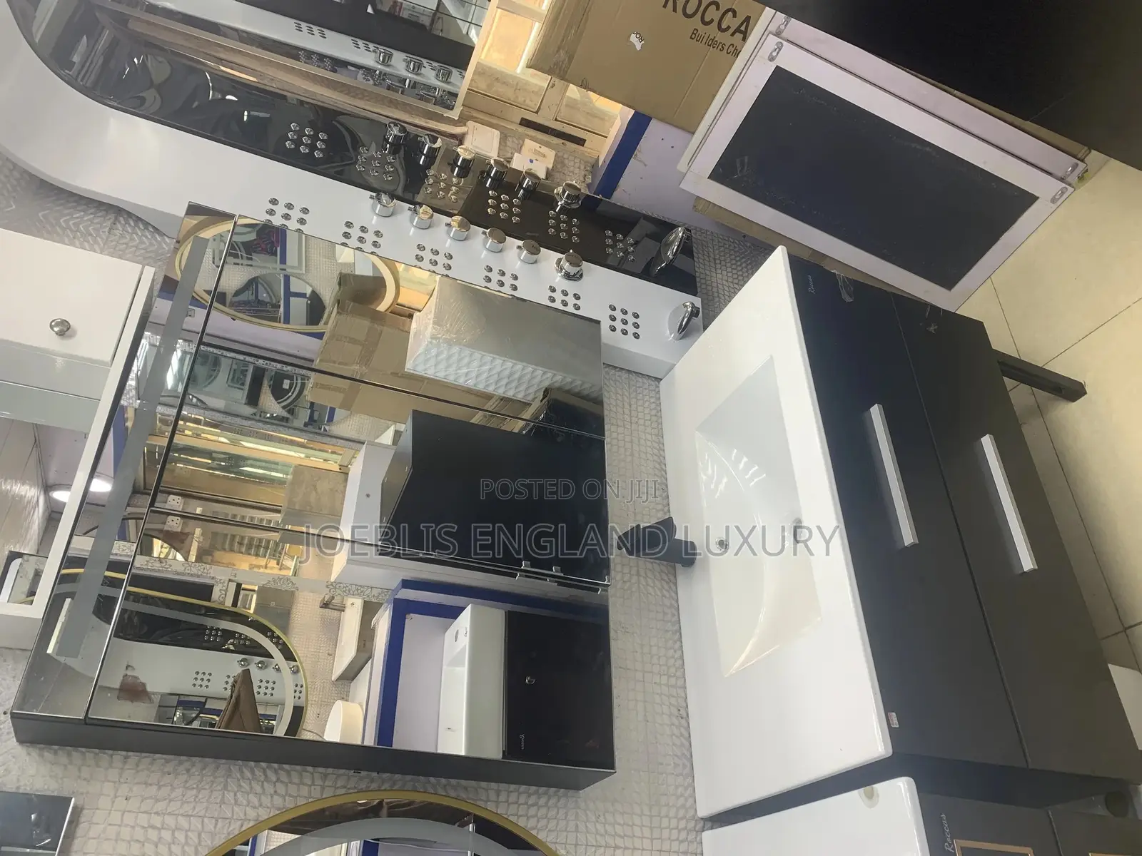 90cm Cabinet Basins With Mirror