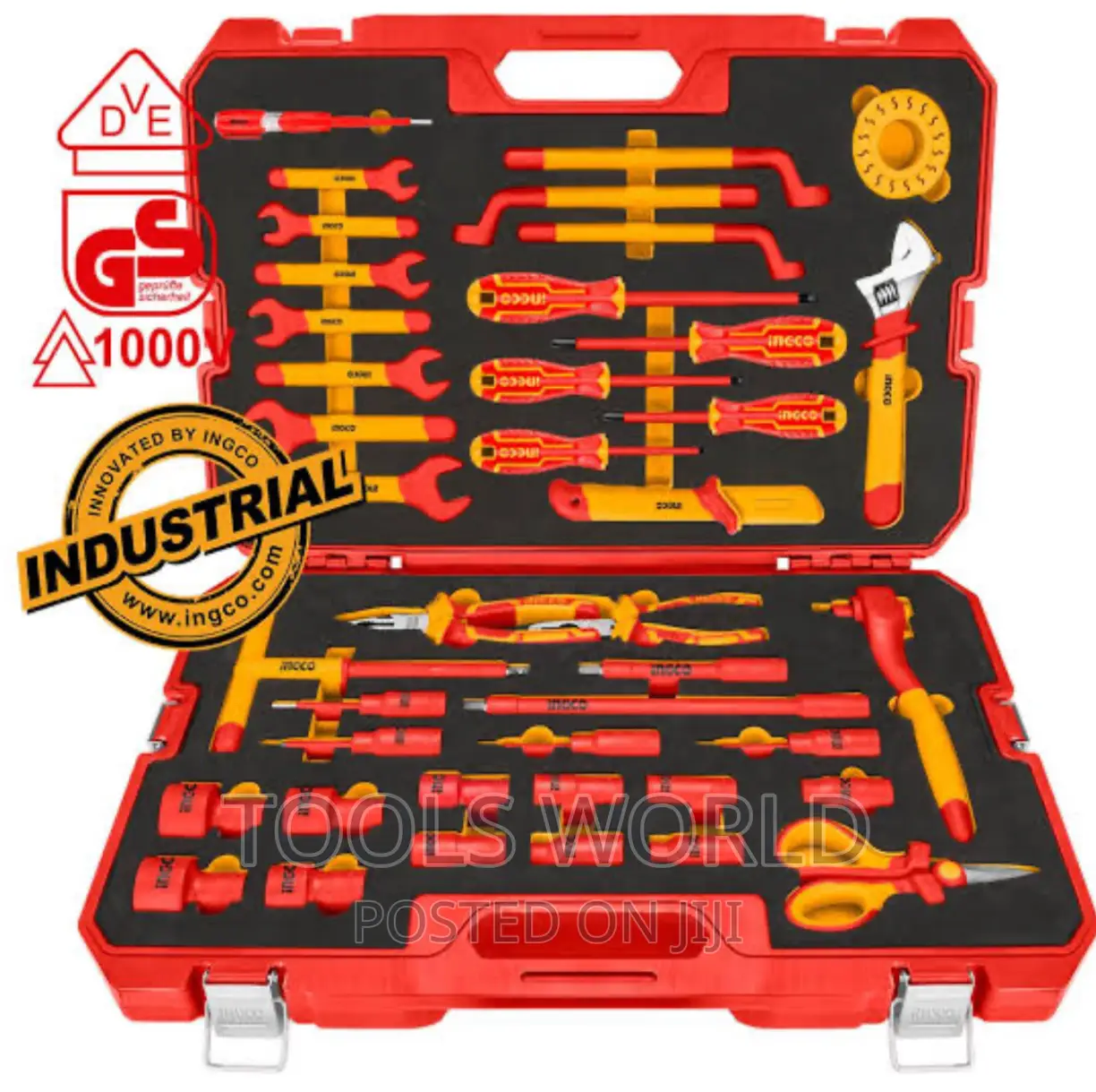 HKITH4101 INGCO 41pcs Insulated Hand Tools Set