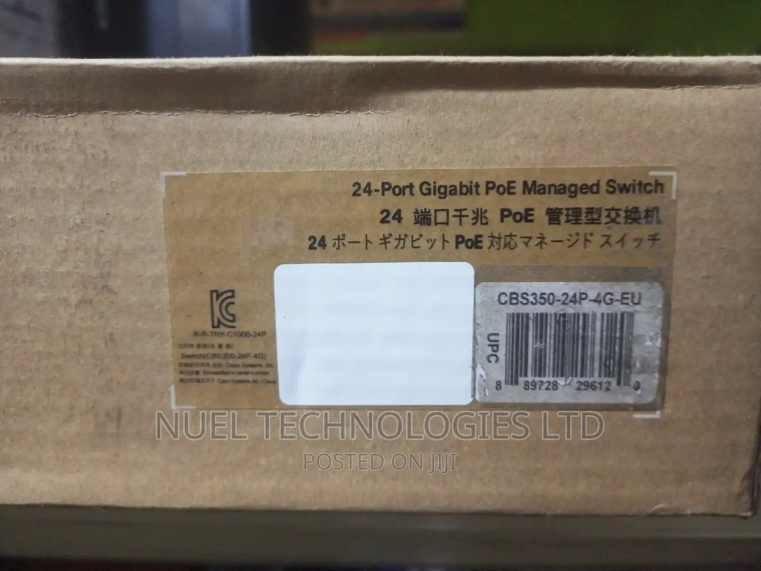 Cisco 24-Port Gigabit Poe Managed Switch