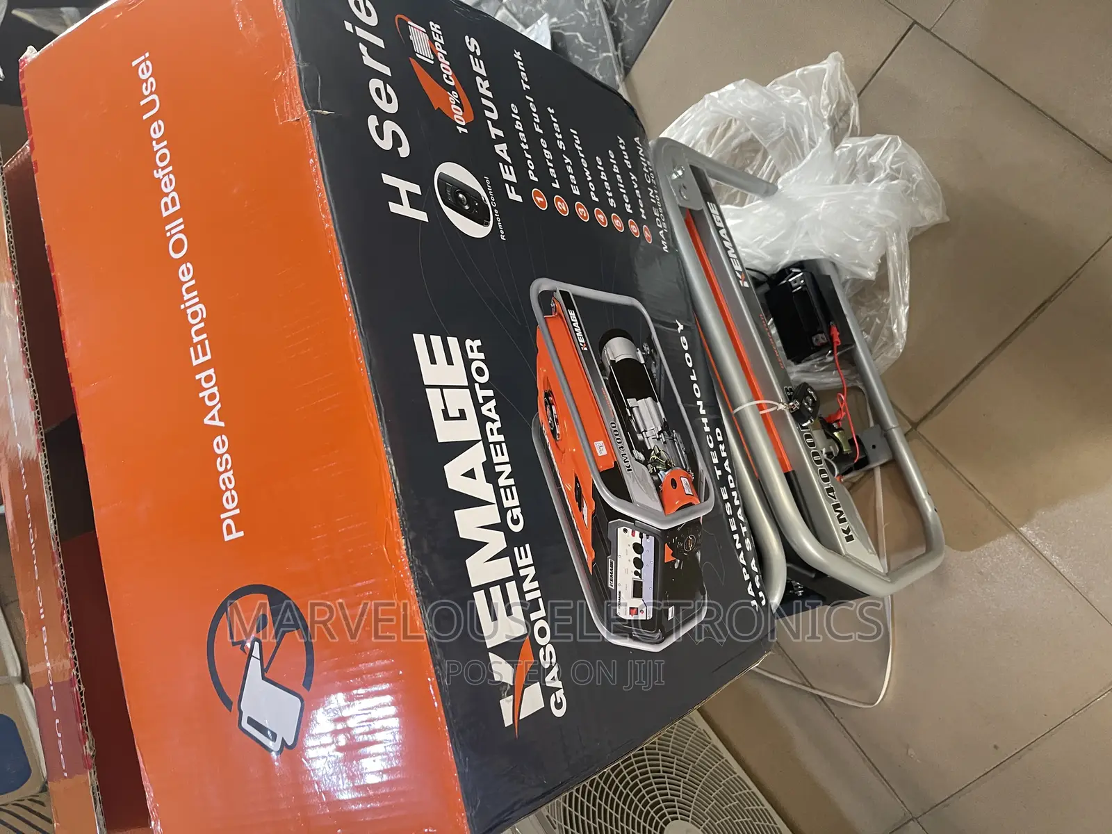 Brand New Full Copper Kemage Generator Remote Control